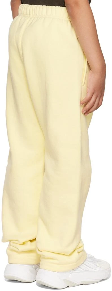 商品Essentials|Kids Yellow '1977' Relaxed Lounge Pants,价格¥396,第3张图片详细描述
