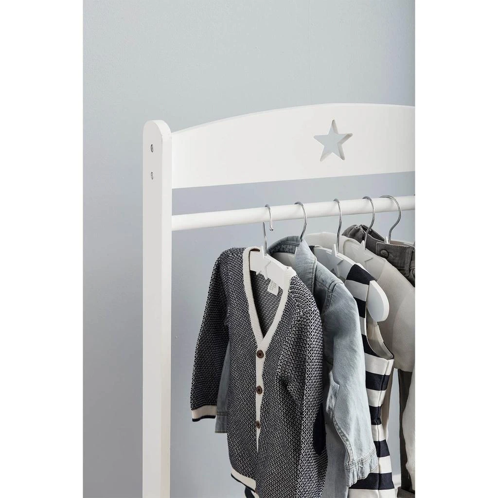 商品Kids Concept|Kids Concept Star Clothes Rail - White,价格¥760,第2张图片详细描述