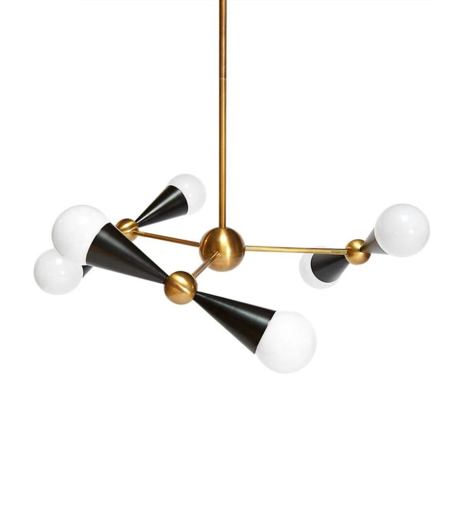 商品Jonathan Adler|Caracas Six-Light Chandelier,价格¥10301,第2张图片详细描述