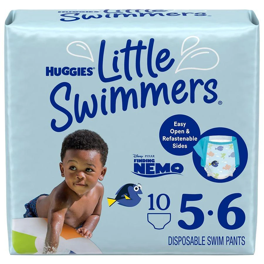 商品Huggies|Disposable Swim Diapers Size 5 (27+ lbs),价格¥67,第1张图片