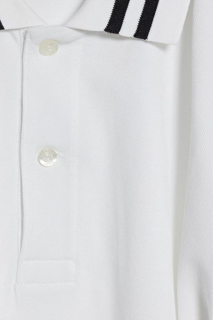 商品Sandro|Cotton-piqué polo shirt,价格¥330,第4张图片详细描述