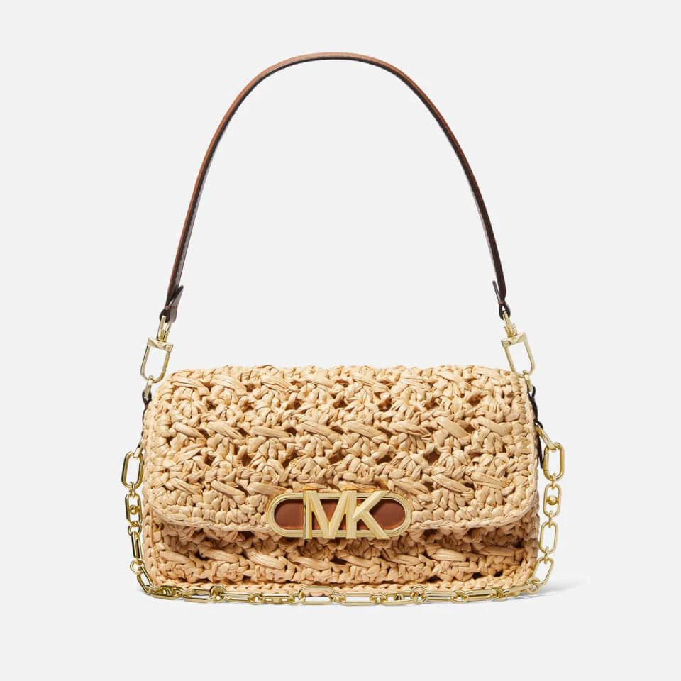 商品Michael Kors|MICHAEL Michael Kors Parker Medium Rattan Shoulder Bag,价格¥1638,第1张图片