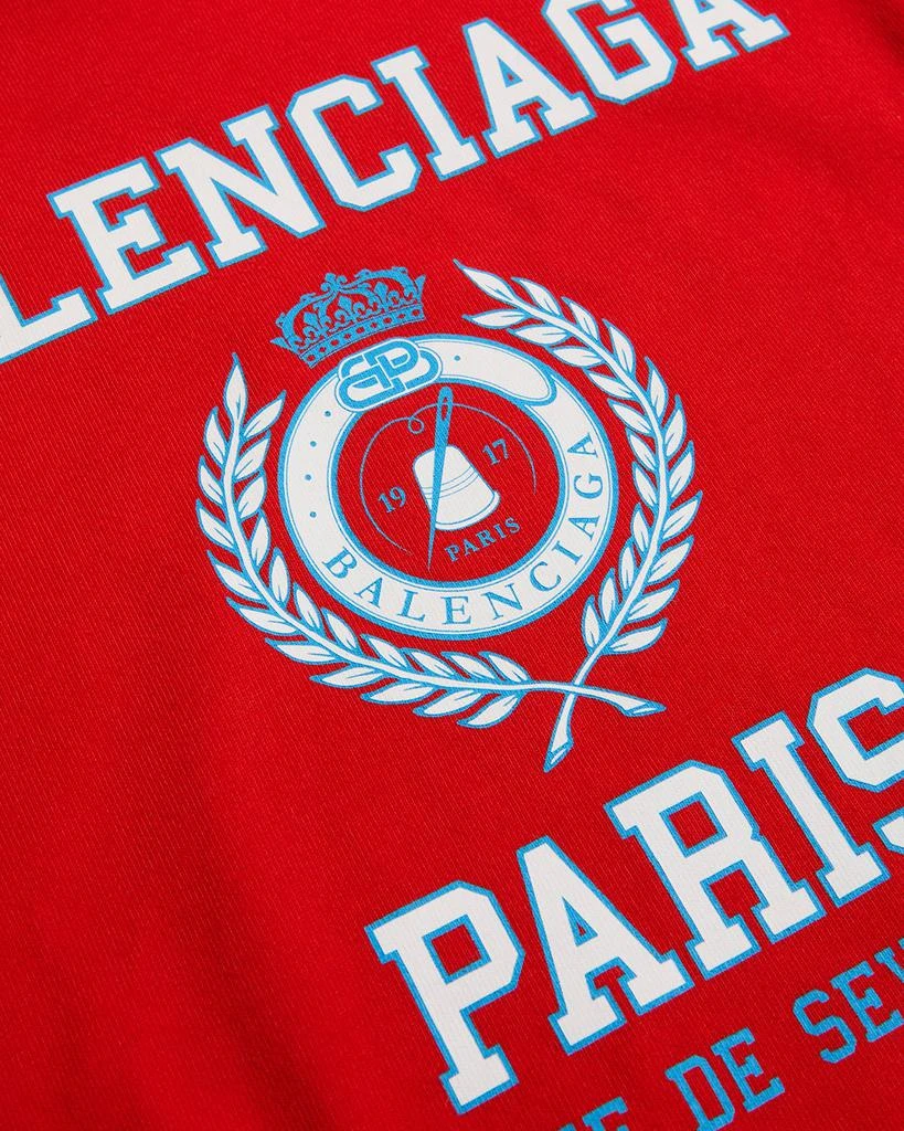 商品Balenciaga|Kid's University Crest Logo T-Shirt, Size 2-10,价格¥1062,第3张图片详细描述
