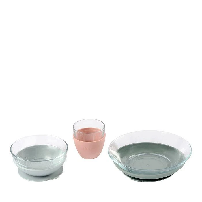 商品BEABA|Three Piece Glass Meal Set,价格¥299,第1张图片