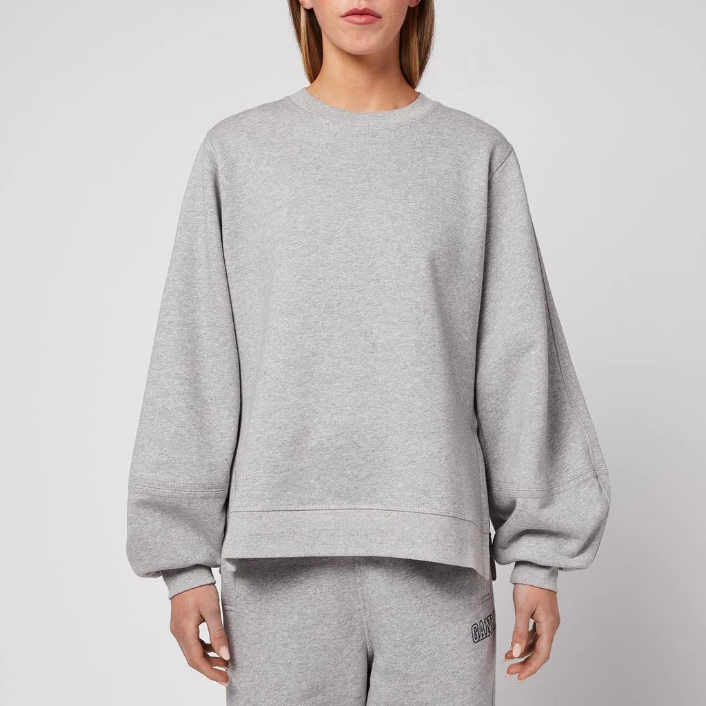 商品Ganni|Ganni Women's Software Isoli Sweatshirt - Paloma Melange,价格¥566,第1张图片