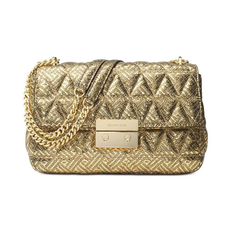 商品Michael Kors|MICHAEL  Sloan Large Chain Shoulder Bag,价格¥1044,第2张图片详细描述