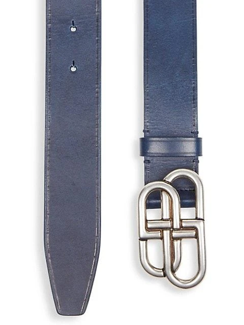 商品Balenciaga|BB Leather Belt,价格¥3717,第2张图片详细描述