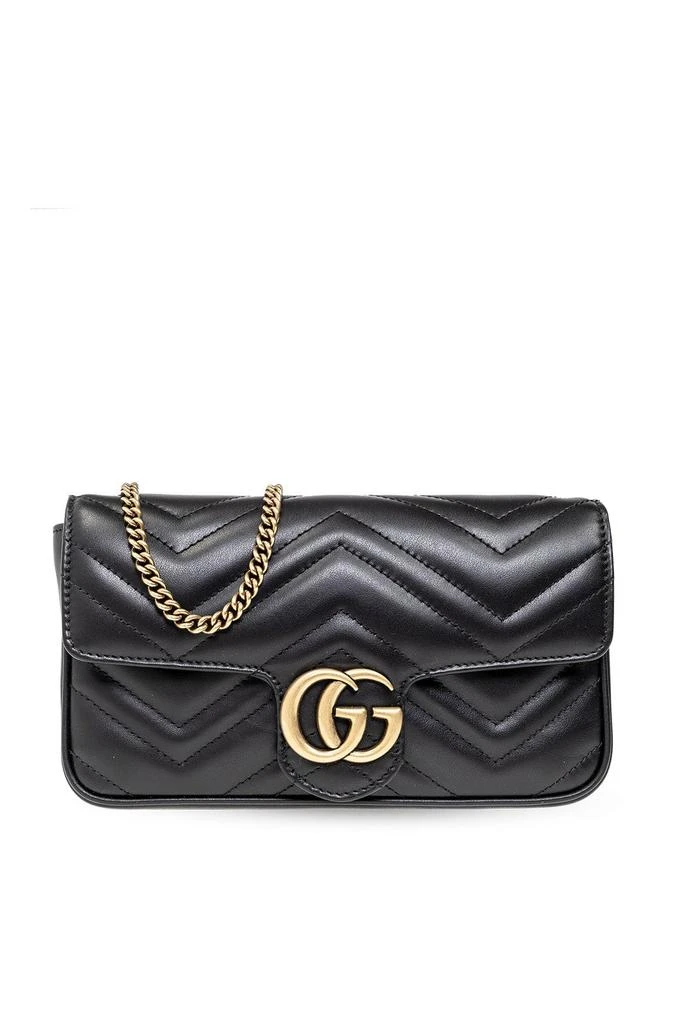 商品Gucci|Gucci GG Marmont Detachable Card Case Mini Shoulder Bag,价格¥14529,第1张图片