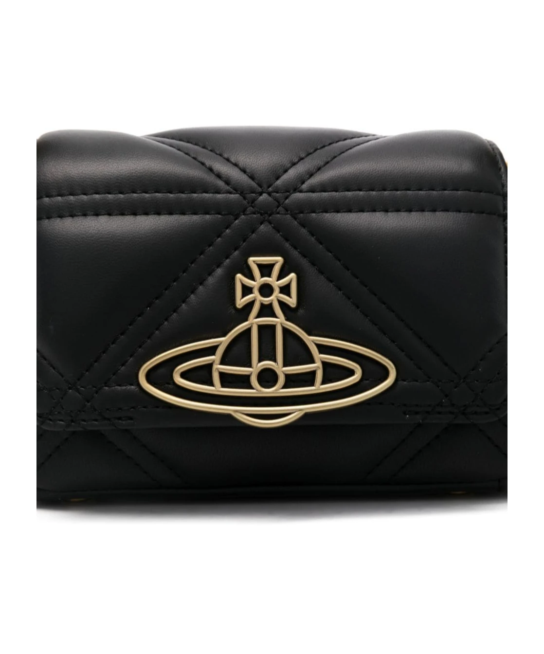 商品【商品预售7天】 Vivienne Westwood|Vivienne Westwood 女士斜挎包 46030002WL006UN403 黑色,价格¥4221 描述