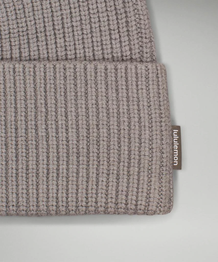 Ribbed Merino Wool-Blend Knit Beanie 商品