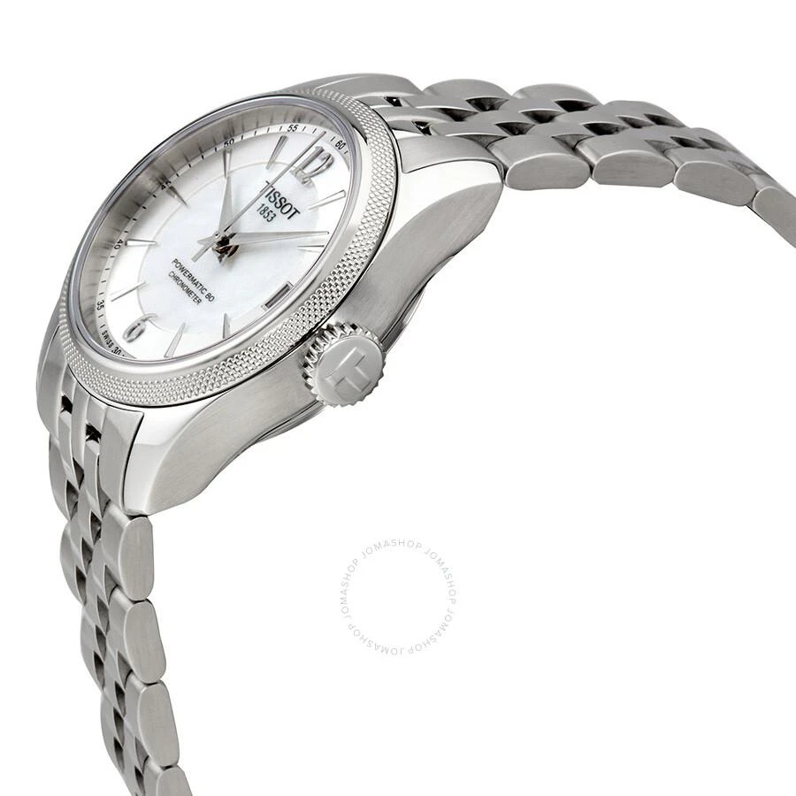 商品Tissot|天梭珍珠贝母女士机械手表 T108.208.11.117.00,价格¥2789,第2张图片详细描述