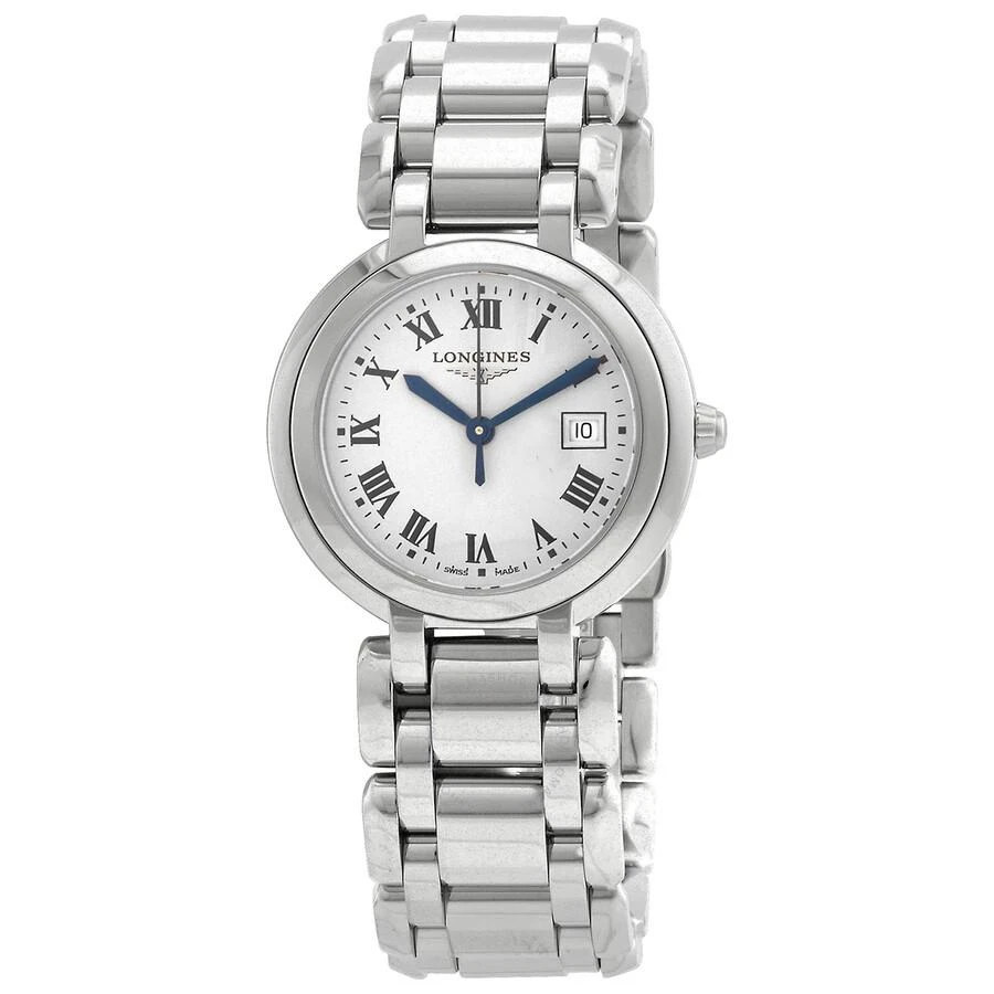 商品Longines|Primaluna Quartz Silver Dial Ladies Watch L8.122.4.71.6,价格¥6477,第1张图片