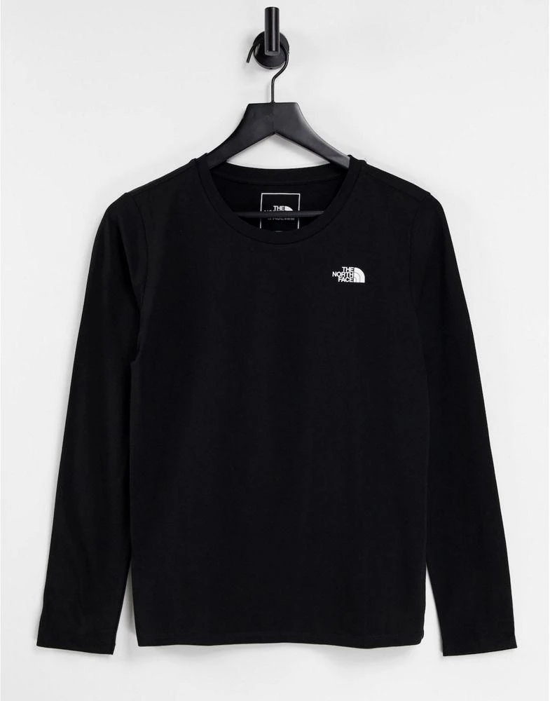 商品The North Face|The North Face Seasonal long sleeve t-shirt in black,价格¥160,第1张图片