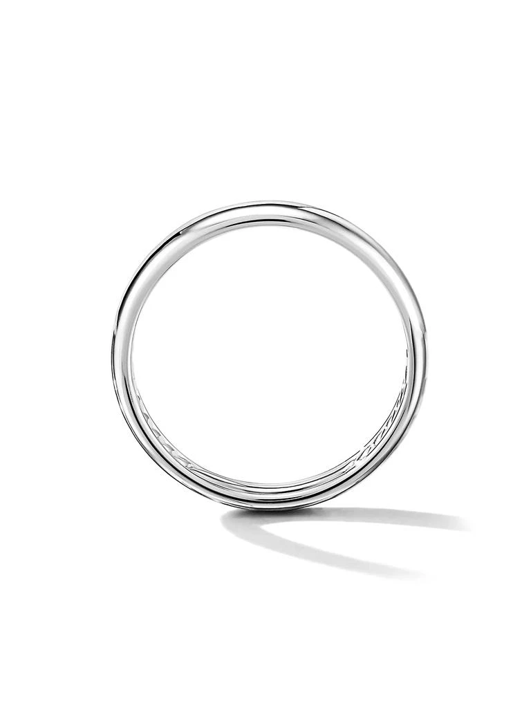 商品David Yurman|DY Classic Band in 18k White Gold,价格¥10115,第2张图片详细描述