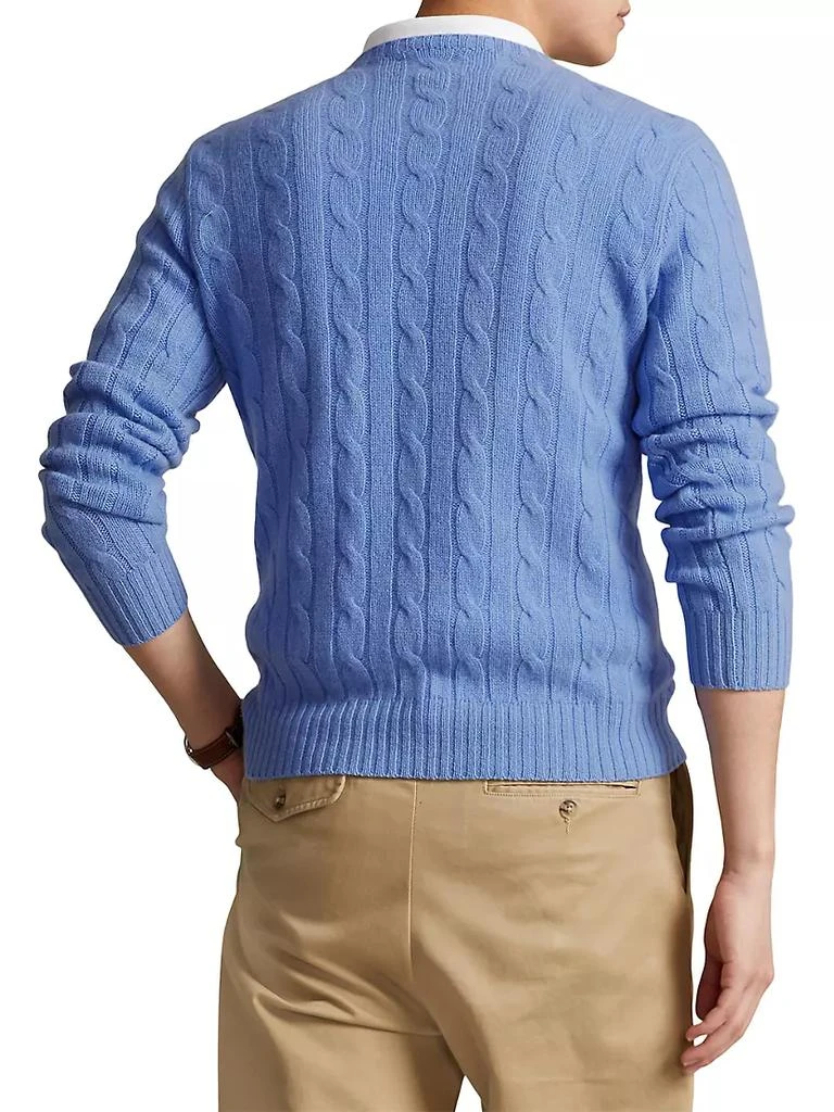商品Ralph Lauren|Cashmere Cable-Knit Sweater,价格¥3673,第4张图片详细描述