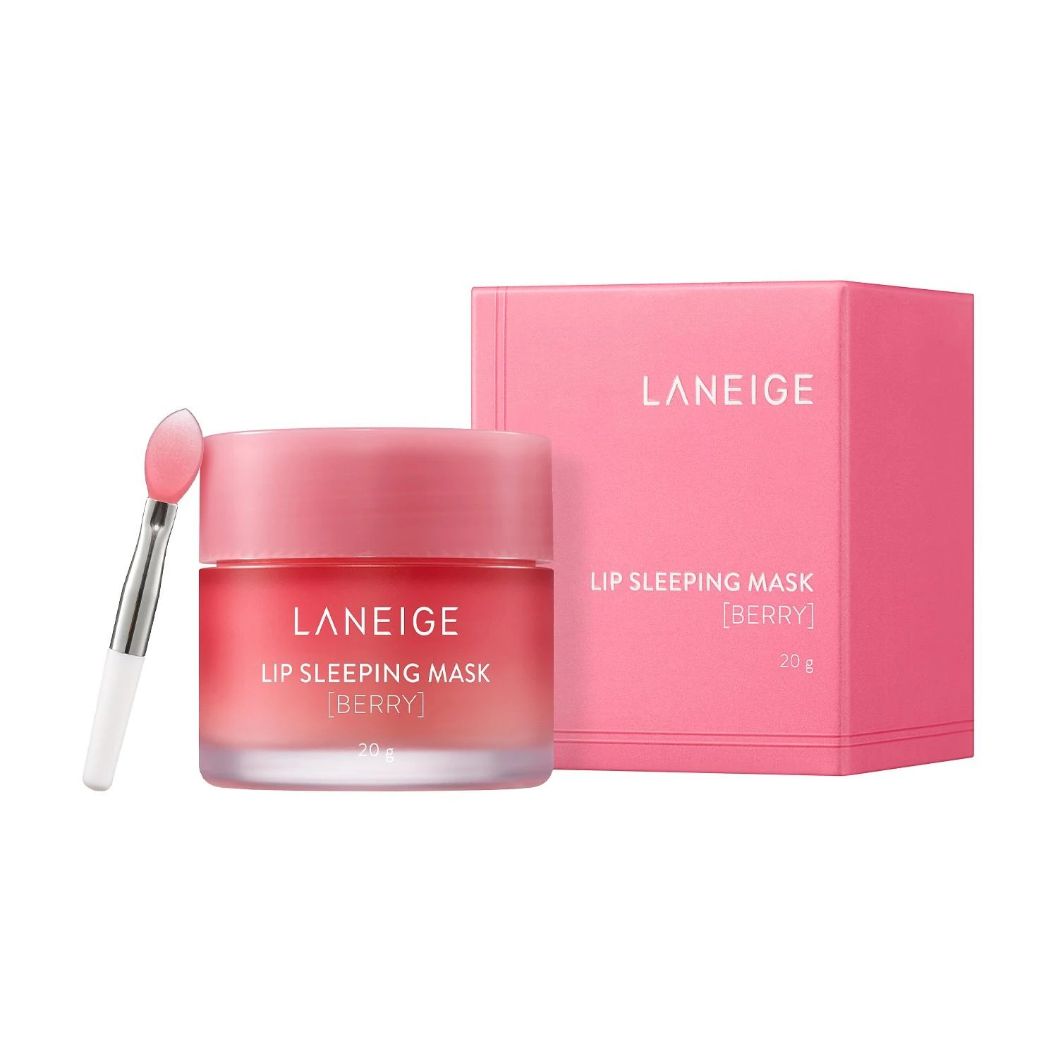 商品Laneige|【包邮包税】兰芝夜间保湿修护唇膜_浆果味 20g /夜间保湿修护唇膜迷你套装 8g*4,价格¥121,第1张图片