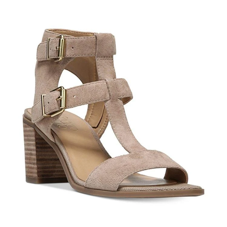 商品Franco Sarto|Hasnia Strappy Block Heel Sandals,价格¥741,第1张图片