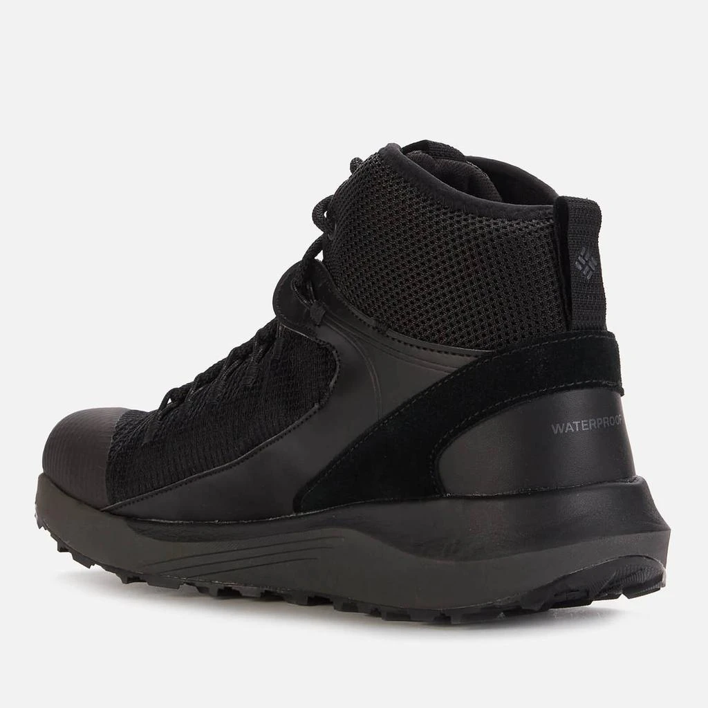 商品Columbia|Columbia Men's Trailstorm Mid Waterproof Hiker Boots - Black/Dark Grey,价格¥656,第2张图片详细描述