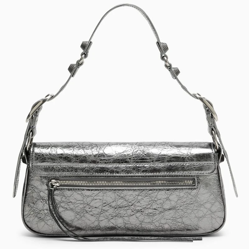 商品Balenciaga|Le Cagole Sling bag small silver,价格¥13091,第4张图片详细描述