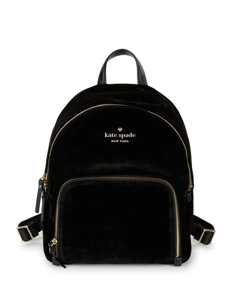 商品Kate Spade|Hartley Velvet Backpack,价格¥746,第2张图片详细描述