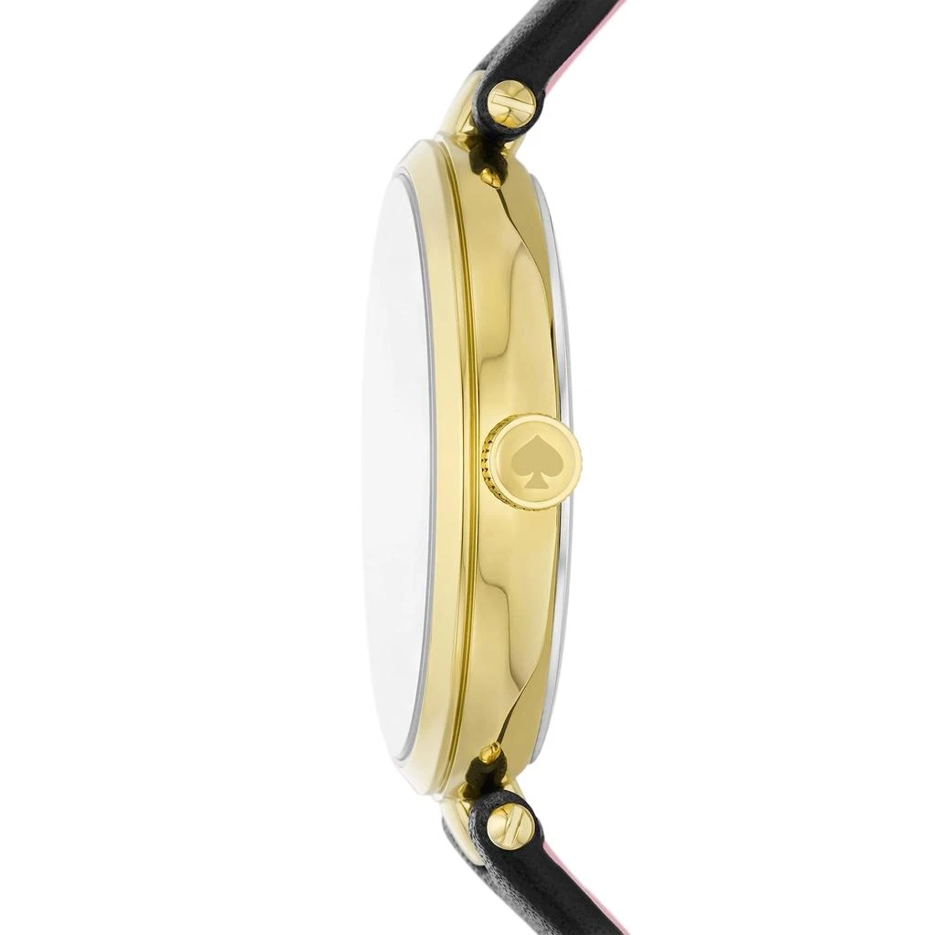 商品Kate Spade|Holland Three-Hand Leather Watch - KSW1808,价格¥1341,第2张图片详细描述
