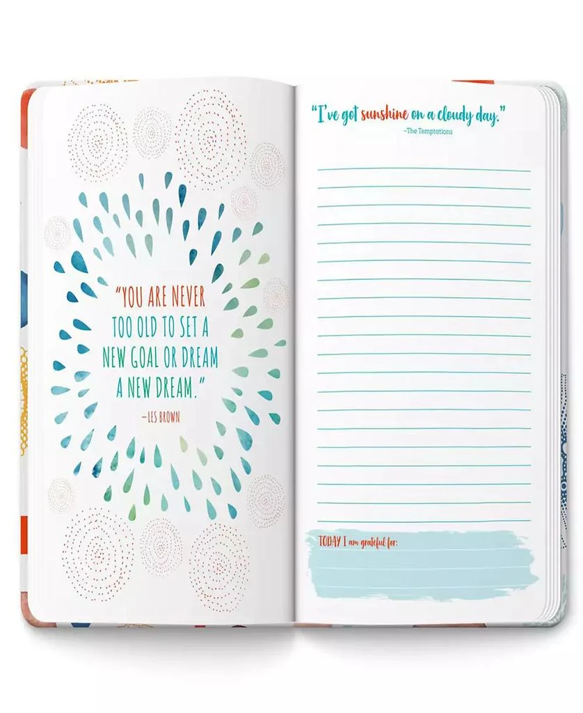 商品Lion Guard|Corso Live Happy Notebook Gratitude Journal, Daily Quote on Mindful Living, Business Notebook, Personal Diary,价格¥224,第4张图片详细描述