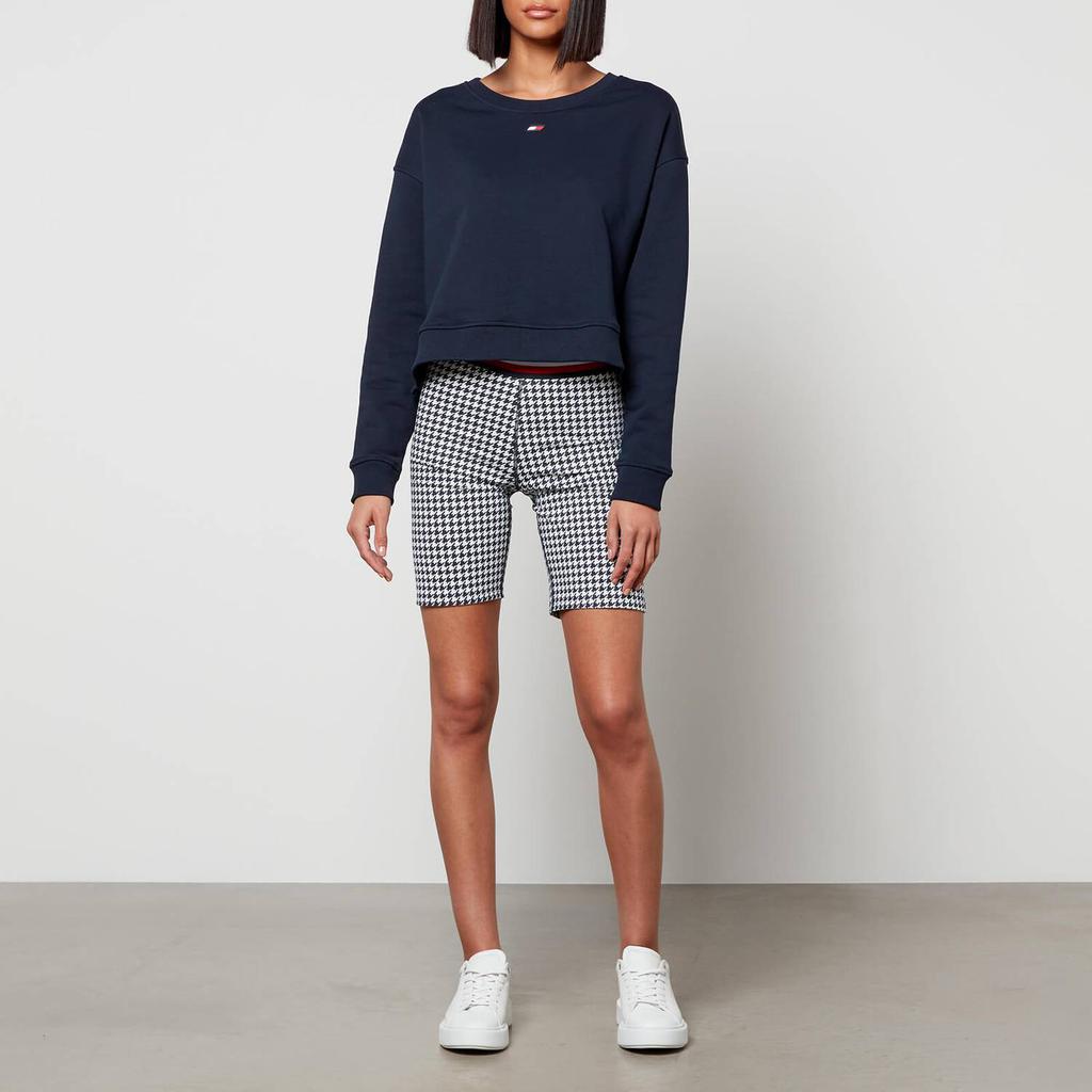 Tommy Sport Women's Aop Tape Shorts - Houndstooth Desert Sky商品第3张图片规格展示