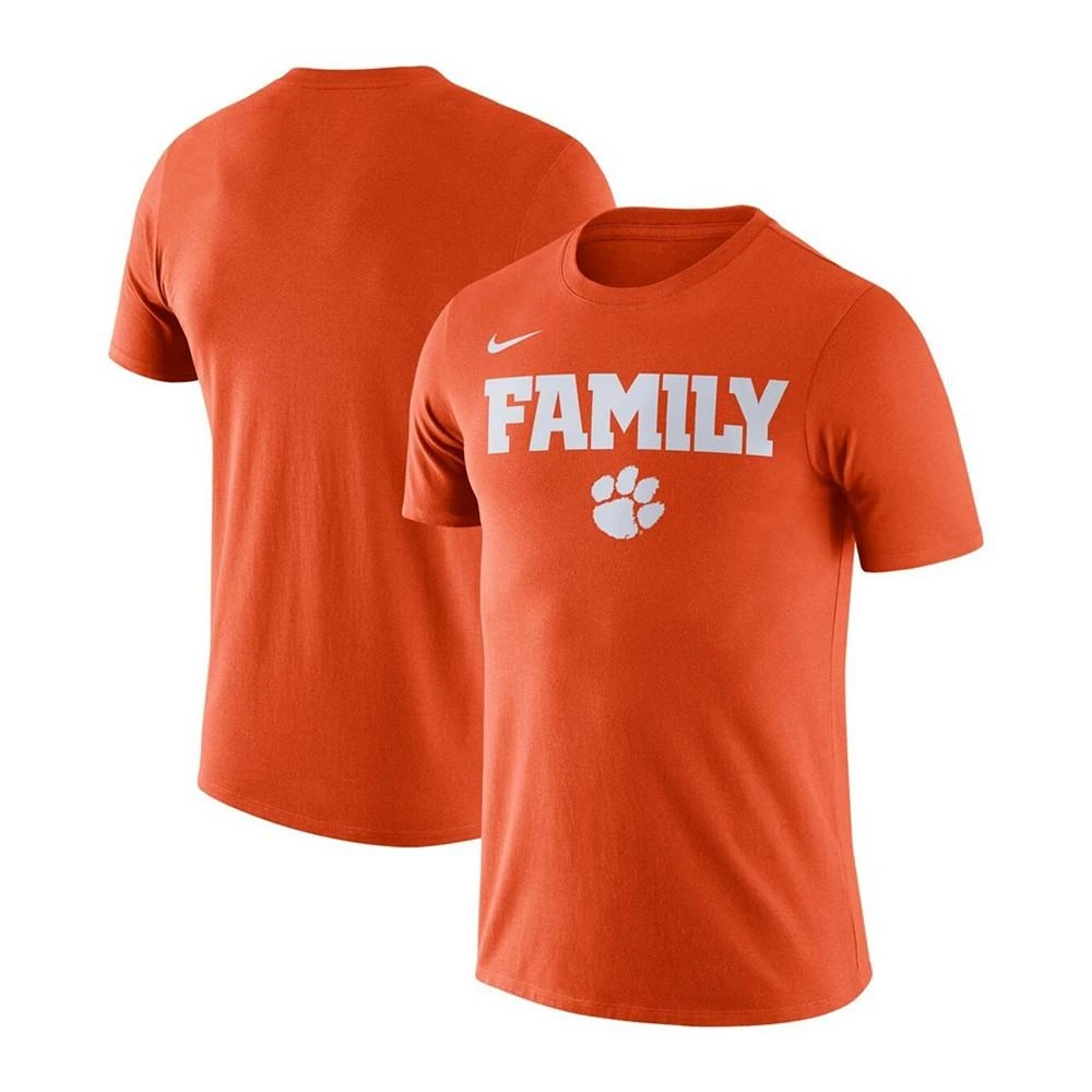 商品NIKE|Men's Orange Clemson Tigers Family T-shirt,价格¥188,第1张图片