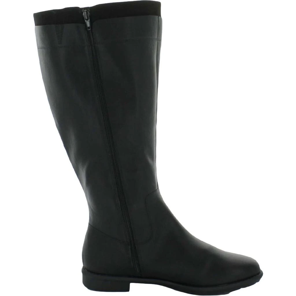 商品Style & Co|Style & Co. Womens Olliee Faux Leather Wide Calf Knee-High Boots,价格¥48,第3张图片详细描述