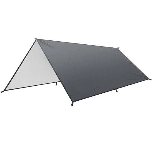 商品Fresh Fab Finds|Waterproof Camping Tarp Kit Tent Canopy Awning Portable Rain Fly for Outdoor Picnic Hammock Hiking Backpacking Travelling UV Protection 9.84*9.84ft,价格¥494,第1张图片