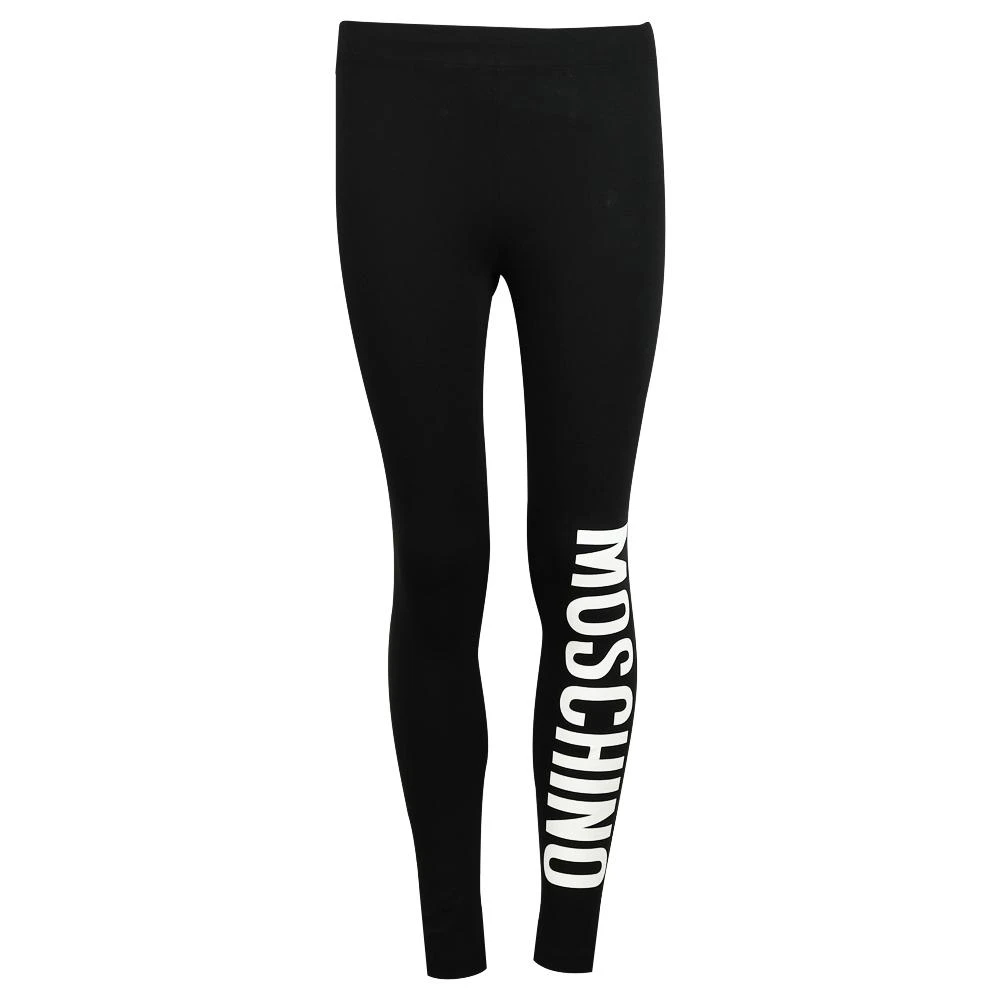 商品Moschino|Girls Black Logo Print Leggings,价格¥220,第1张图片