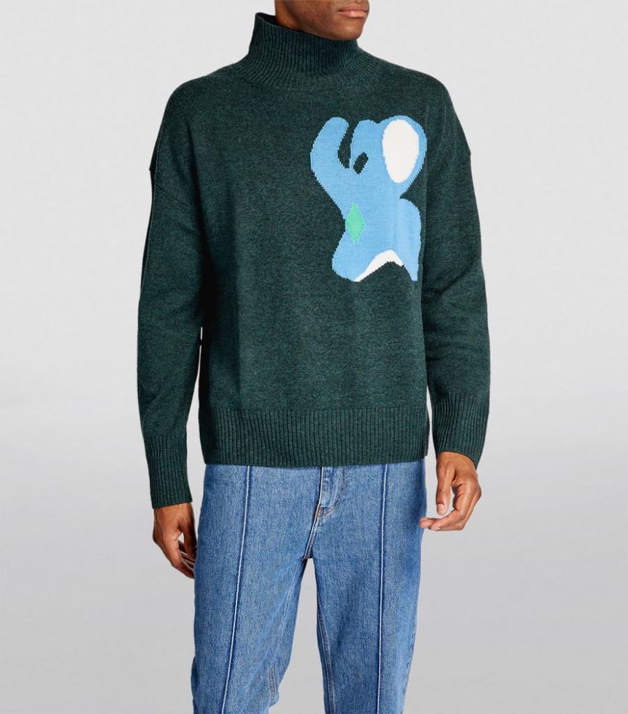 Elephant Turtleneck Sweater商品第3张图片规格展示