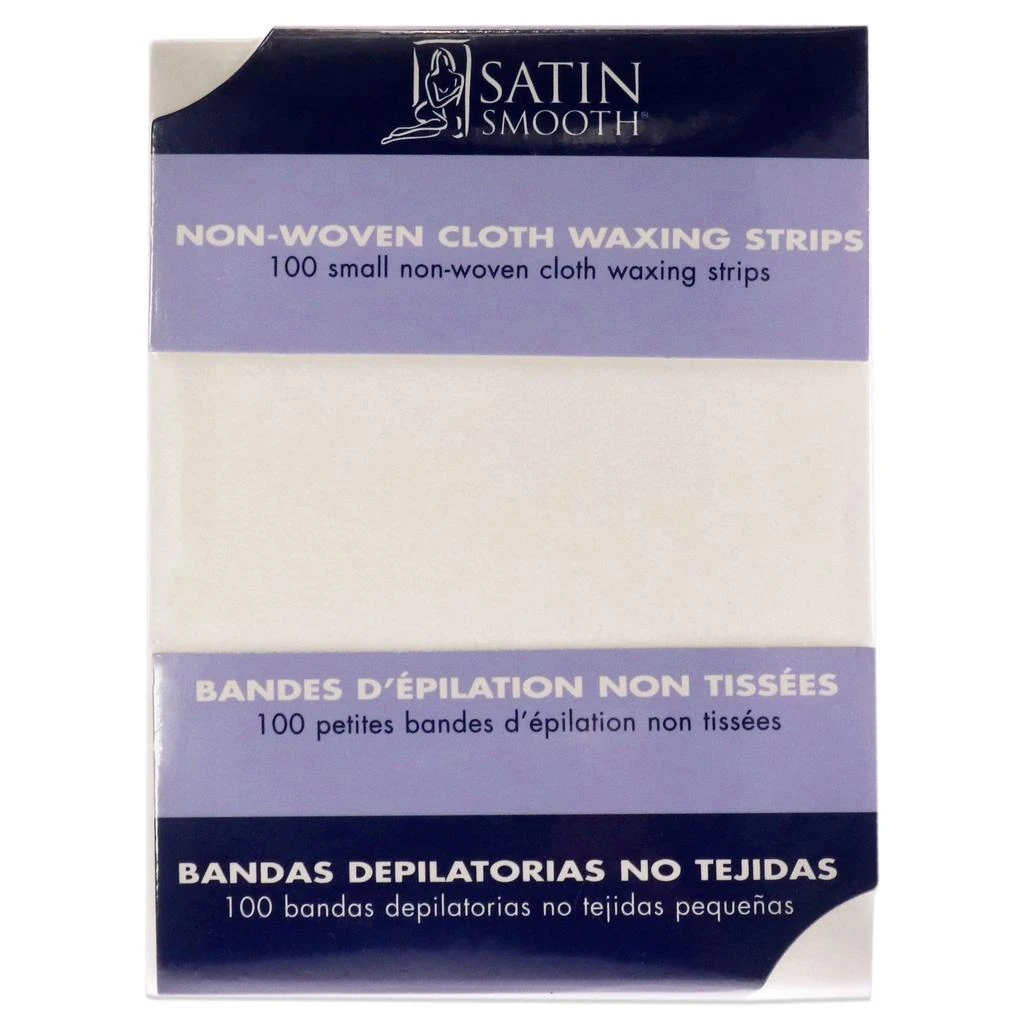 商品Satin Smooth|Small Non-Woven Cloth Waxing Strips by  for Women - 100 Pc Strips,价格¥119,第1张图片