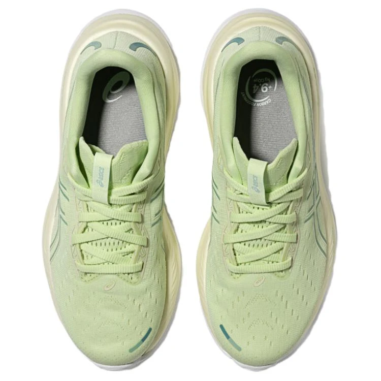 商品[国内直发] Asics|Gel-Cumulus 26 舒适轻便 缓震防滑耐磨透气 低帮跑步鞋 女款 绿色,价格¥848,第4张图片详细描述