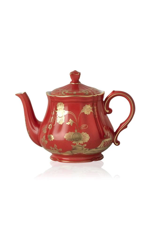 商品Ginori 1735|Ginori 1735 - Antico Doccia Porcelain Teapot - Red - Moda Operandi,价格¥6139,第1张图片