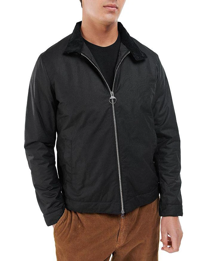 商品Barbour|Harrington Waxed Full Zip Jacket,价格¥1180,第1张图片