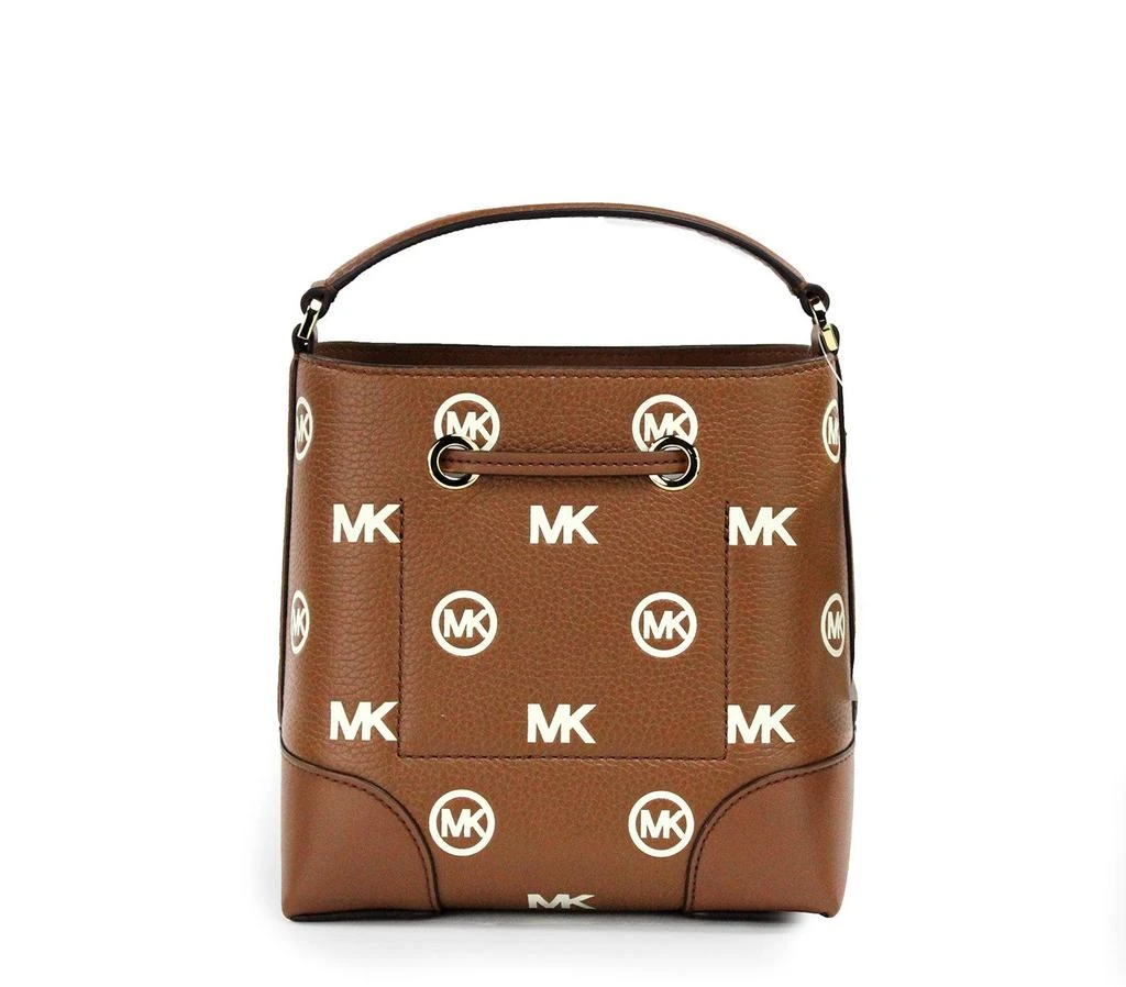 商品Michael Kors|Michael Kors Mercer Small Luggage Embossed Drawstring Bucket Messenger Women's Bag,价格¥1951,第2张图片详细描述