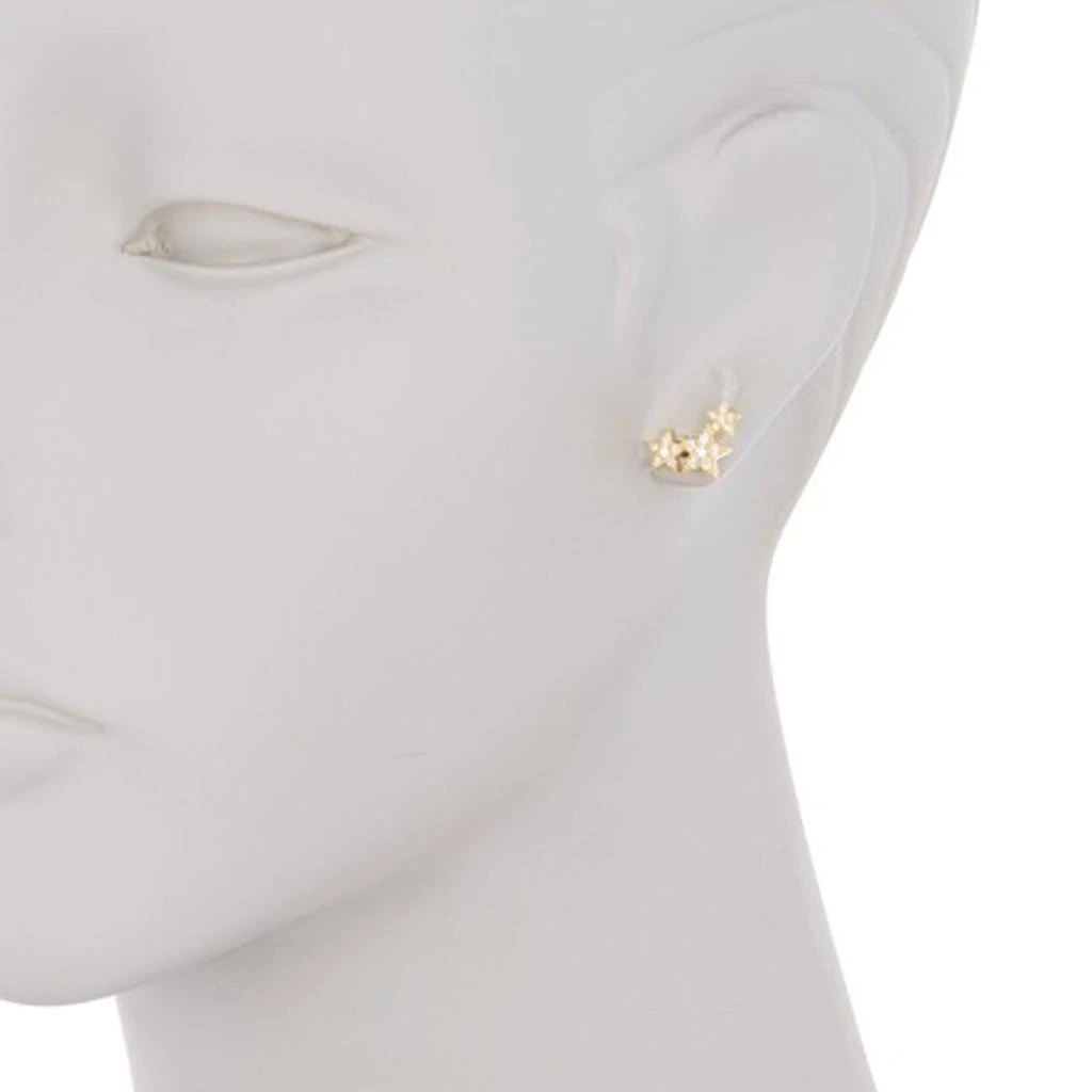 商品ADORNIA|Crystal Starburst Studs gold,价格¥104,第2张图片详细描述
