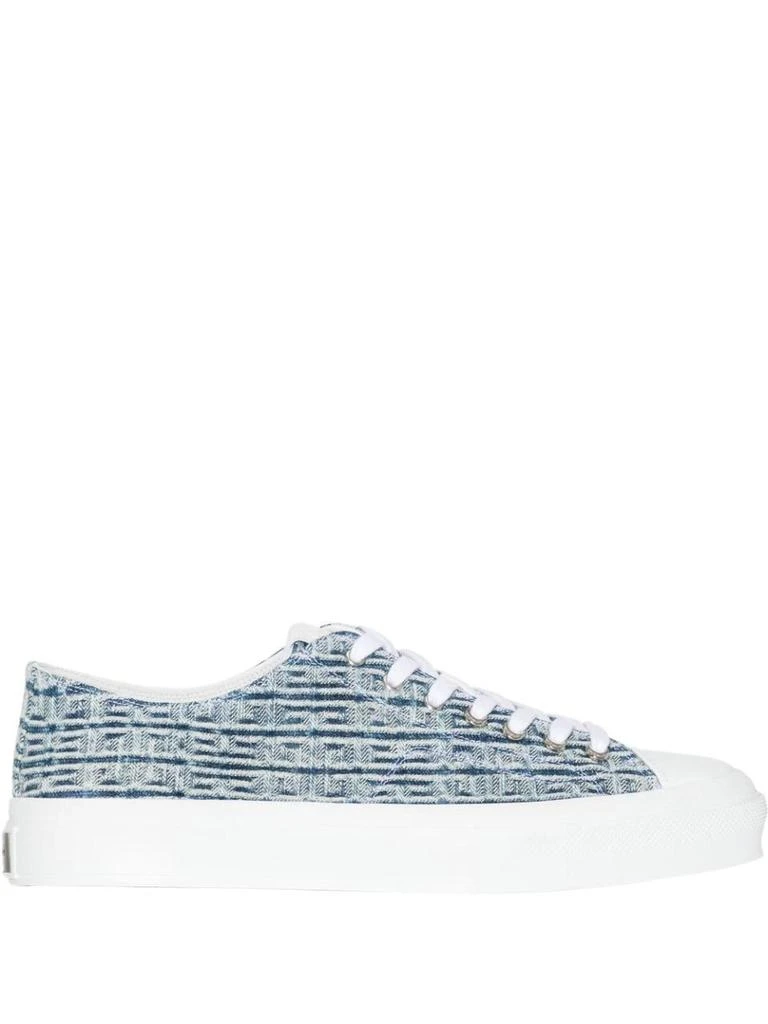 商品Givenchy|Givenchy Men's Blue Other Materials Sneakers,价格¥6002,第1张图片