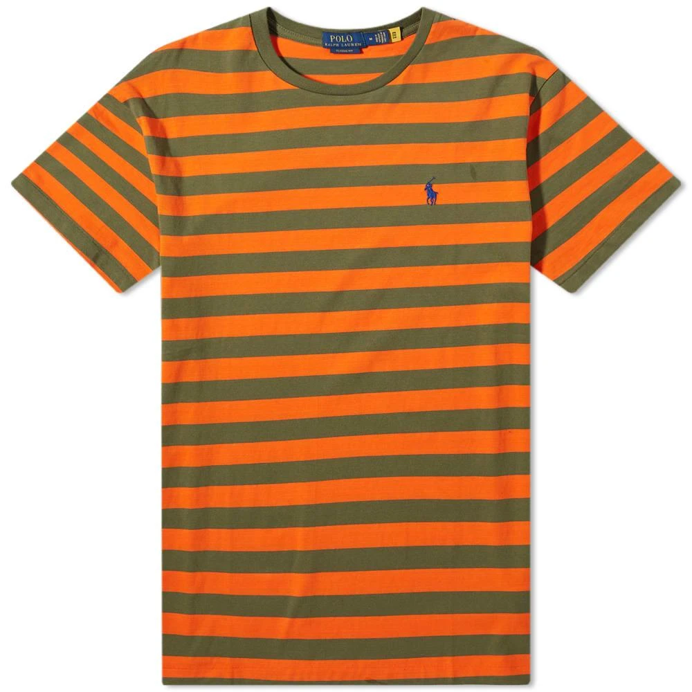 商品Ralph Lauren|Polo Ralph Lauren Broad Stripe T-Shirt,价格¥278,第1张图片