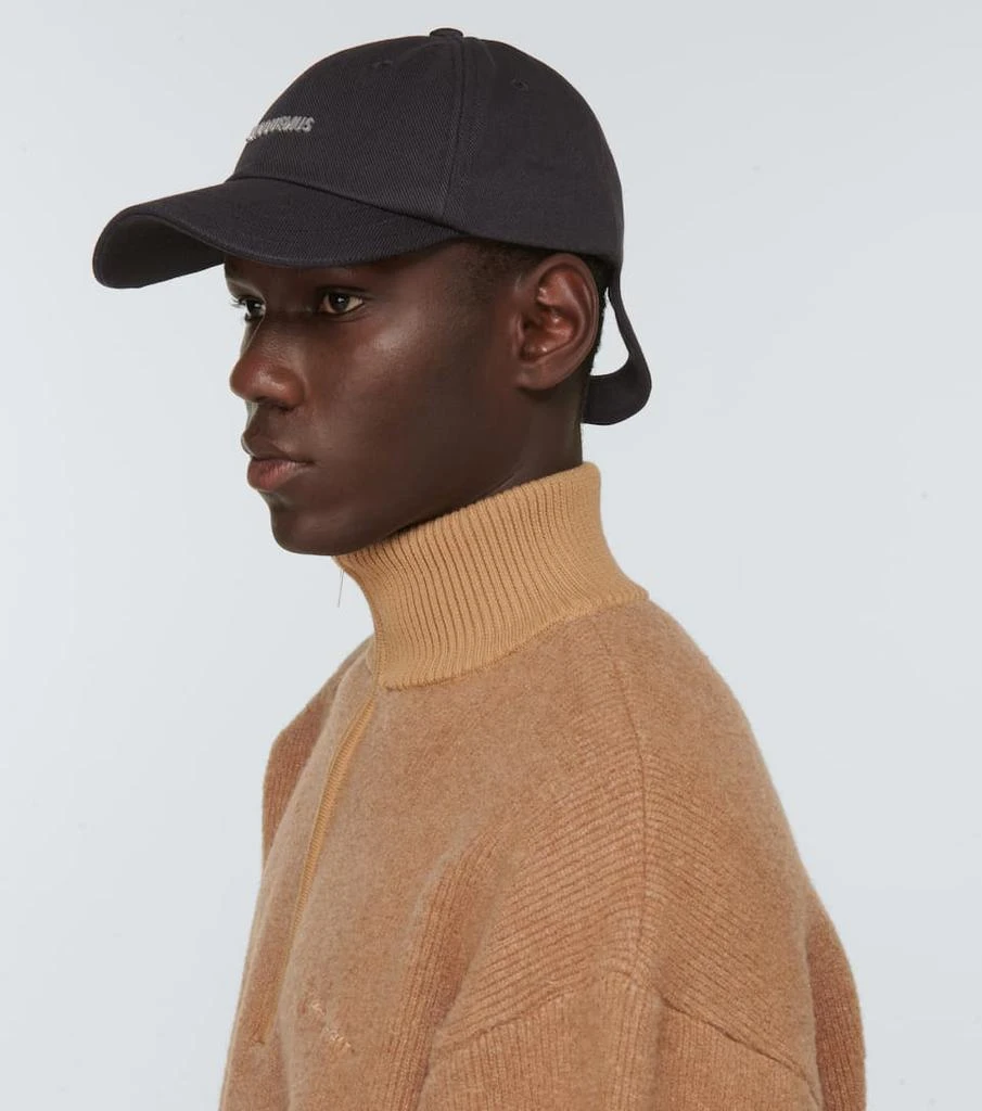 商品Jacquemus|La Casquette Rond cotton baseball cap,价格¥511,第3张图片详细描述