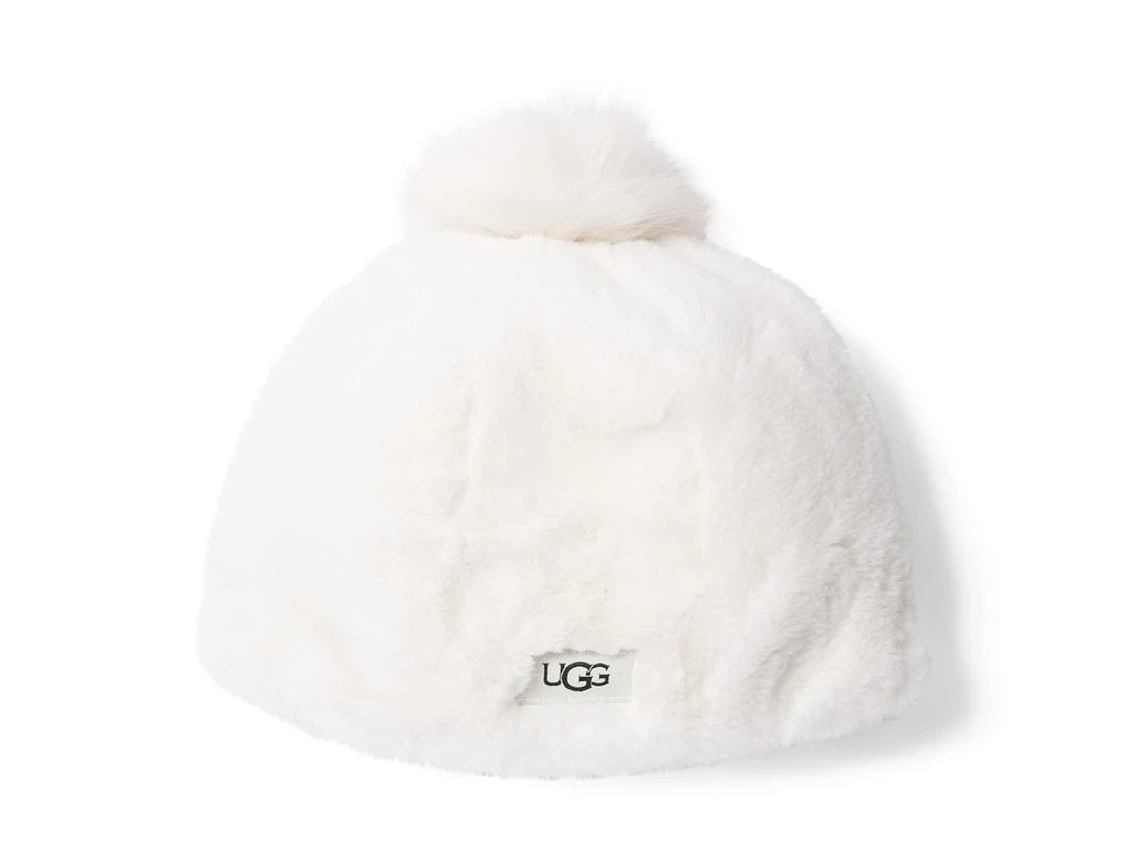 商品UGG|Faux Fur Beanie with Faux Pom (Toddler/Little Kids),价格¥438,第1张图片