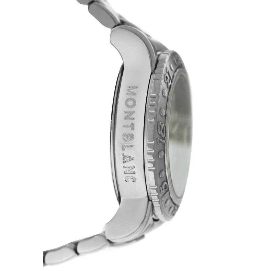商品[二手商品] MontBlanc|Pre-owned Montblanc Sport GMT Automatic Silver Dial Mens Watch 7061,价格¥11131,第3张图片详细描述