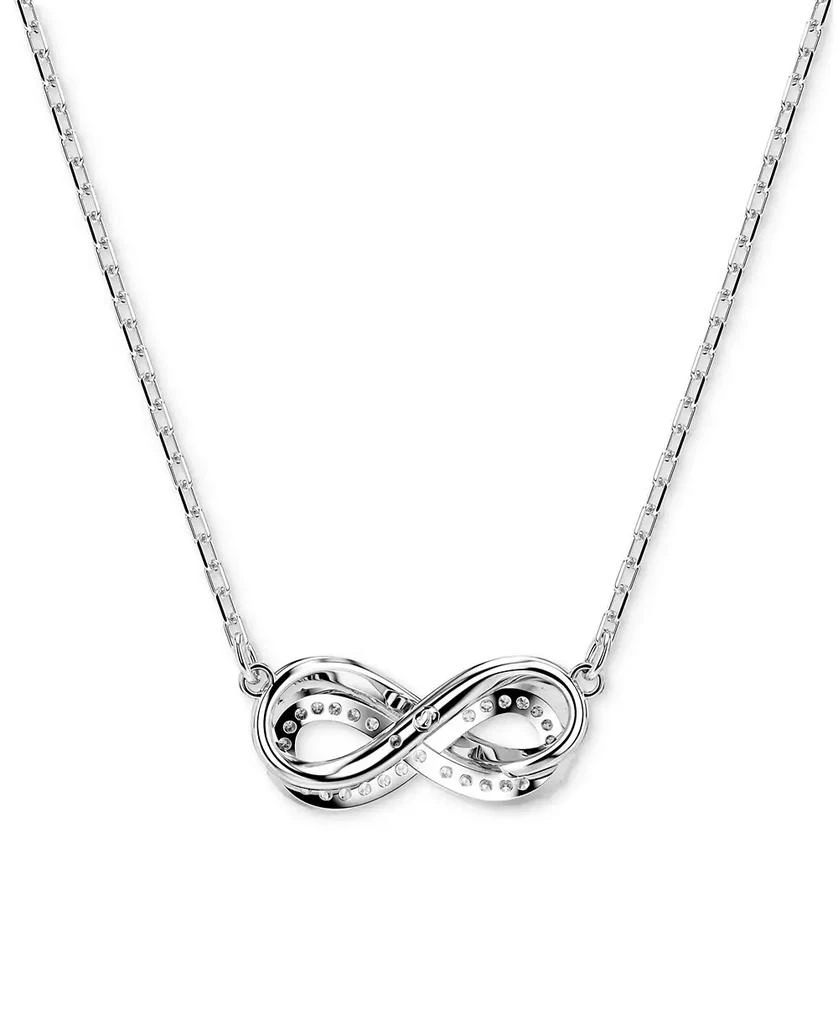 商品Swarovski|Hyperbola Infinity Pendant Necklace, 15" + 2-3/4" extender,价格¥623,第3张图片详细描述