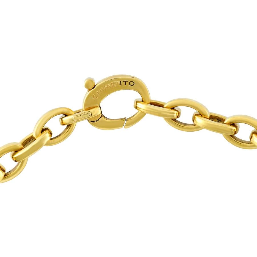 商品[二手商品] Chimento|Pre-Owned Chimento 18K Yellow Gold Onyx Chain Necklace,价格¥18225,第2张图片详细描述