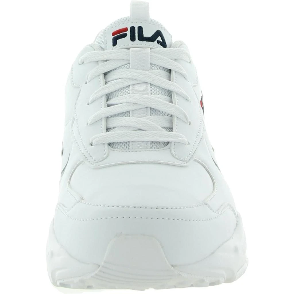 商品Fila|Fila Womens Mastermind Faux Leather Fitness Running Shoes,价格¥144,第2张图片详细描述