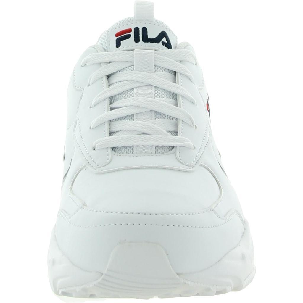 商品Fila|Fila Womens Mastermind Faux Leather Fitness Running Shoes,价格¥364,第4张图片详细描述