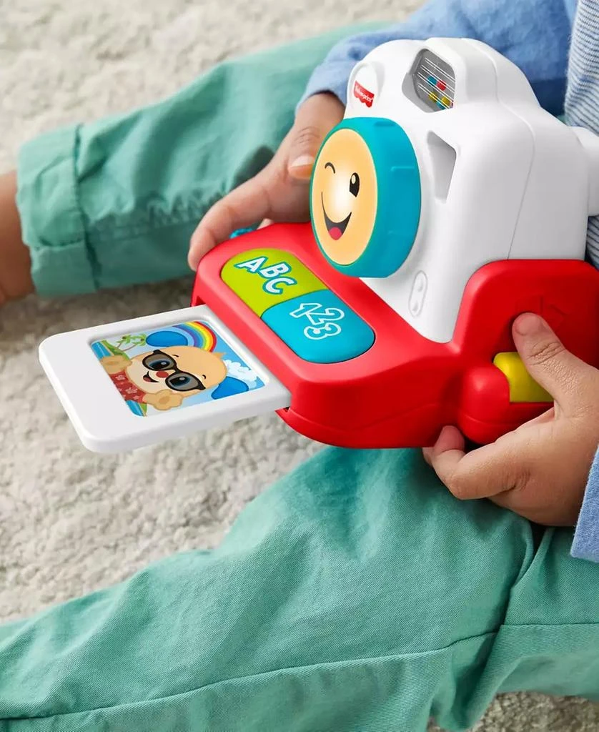 商品Fisher Price|Laugh and Learn Click and Learn Instant Camera,价格¥106,第5张图片详细描述