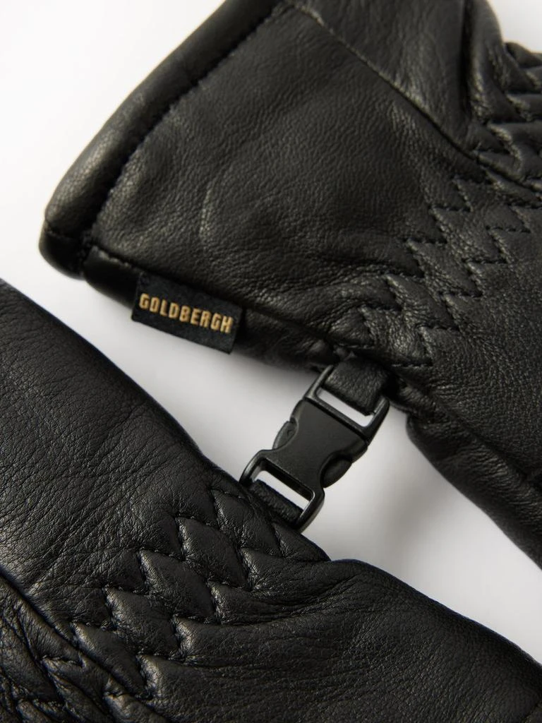 商品Goldbergh|Hilja logo-embossed leather gloves,价格¥1343,第4张图片详细描述