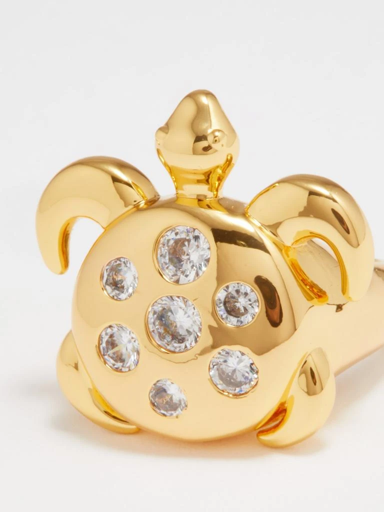 商品Timeless Pearly|Turtle crystal & gold-plated ring,价格¥1972,第4张图片详细描述